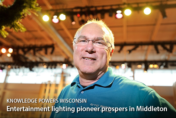 Entertainment lighting pioneer prospers in Middleton 