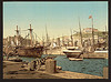 [Harbor, Naples, Italy] (LOC) by The Library of Congress