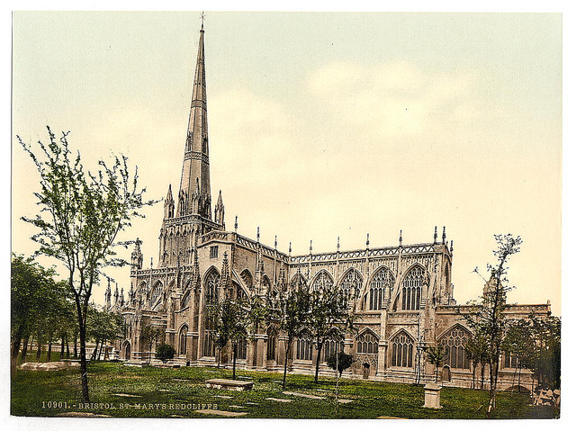 [St. Mary Redcliffe, Bristol, England]  (LOC)