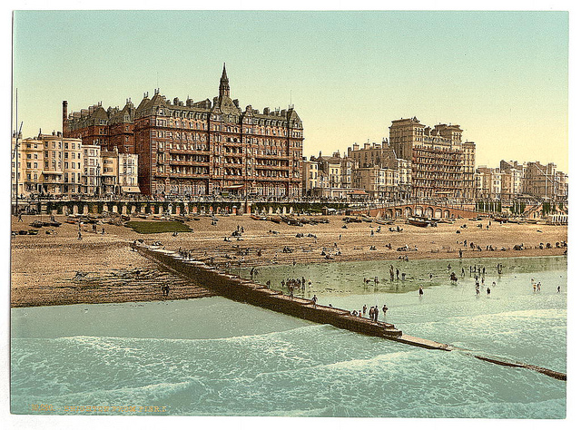 [From the pier, Brighton, England]  (LOC)