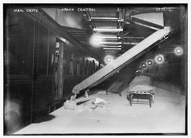 Mail chute, Grand Central  (LOC)