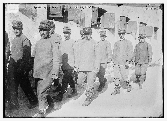 Italian prisoners, Schloss Laibach, Austria  (LOC)