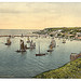 [Trawlers leaving harbor, Brixham, England]  (LOC)