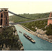 [Clifton suspension bridge from the north east cliffs, Bristol, England]  (LOC)