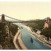 [Clifton suspension bridge from the north cliffs, Bristol, England]  (LOC)