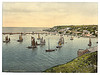 [Trawlers leaving harbor, Brixham, England]  (LOC) by The Library of Congress