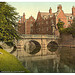 [St. John's Bridge from the grounds, Cambridge, England]  (LOC)