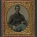 [Unidentified soldier in Union uniform with 15th New York Engineer Regiment forage cap] (LOC)
