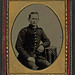 [Unidentified young soldier in Confederate uniform] (LOC)