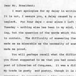 Letter from Archibald MacLeish to Franklin D. Roosevelt, May 28, 1939