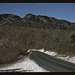 The road along the Skyline Drive, with a light snowfall in the rocks beside, Virginia  (LOC)