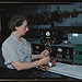 Working with the electric wiring at Douglas Aircraft Company, Long Beach, Calif.  (LOC)