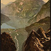 [General view towards Merok, Geiranger Fjord, Norway] (LOC)