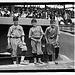 [Three baseball players (boys) wearing Cleveland uniforms] (LOC)
