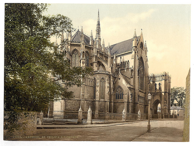 [St. Philip's Church, Arundel Castle, England]  (LOC)