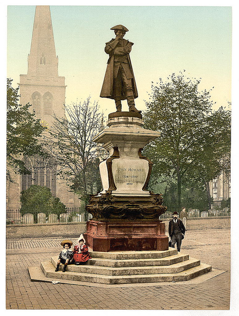 [Howard Statue, Bedford, England]  (LOC)