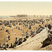 [The beach with North Pier, Blackpool, England]  (LOC)