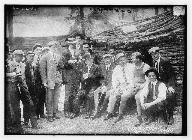 Jim Flynn & trainers (LOC)