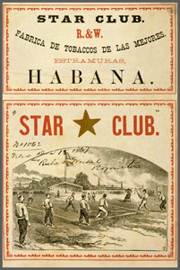 Star Club tobacco label