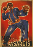 poster showing a soldier throwing a grenade