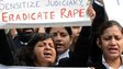 Anti-rape protesters in New Delhi on January 3, 2013