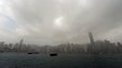 Smog covers Hong Kong's skyline