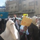 Photo: Women protest against rising prices in Amman.