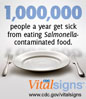Logo for Vital Signs: Making Food Safer to Eat