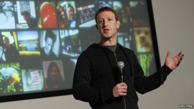Facebook Chief Executive Mark Zuckerberg 