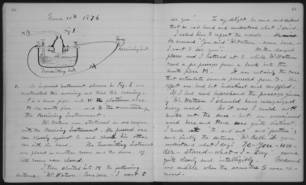 Image 22 of 55, Notebook by Alexander Graham Bell, from 1875 to  0