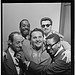 [Portrait of Dave Lambert, John Simmons, Chubby Jackson, George Handy, and Dizzy Gillespie, William P. Gottlieb's office, New York, N.Y., ca. July 1947] (LOC)