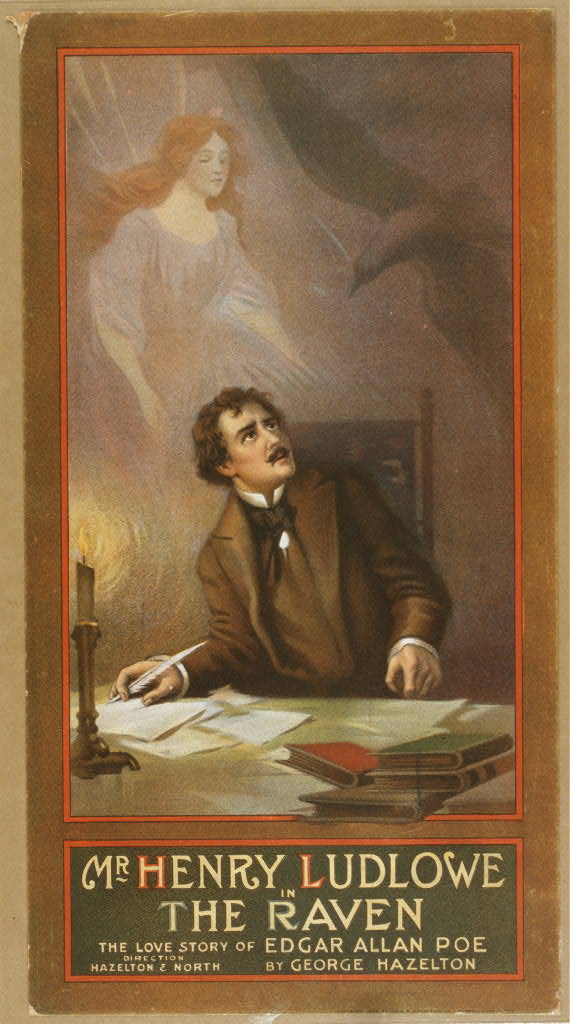 Mr. Henry Ludlowe in The raven the love story of Edgar Allan Poe by George Hazelton.