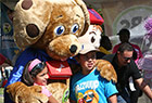 PBS dog Woofster gives out hugs
