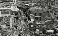 View of the Expressway at North End, Boston