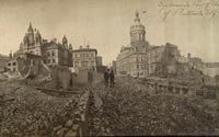 Cycloramic View of the Burned Area of Baltimore's Big Fire