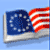 book with old U.S. flag in it