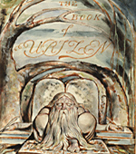 Title page: Illustration from William Blake's the Book of Urizen.