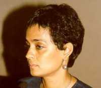 Image of  Arundhati Roy, 1959- (photo credit: Gaurav Sharma)