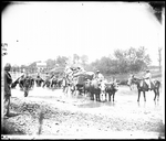 Rappahannock River, Va.  Fugitive African Americans fording the Rappahannock]