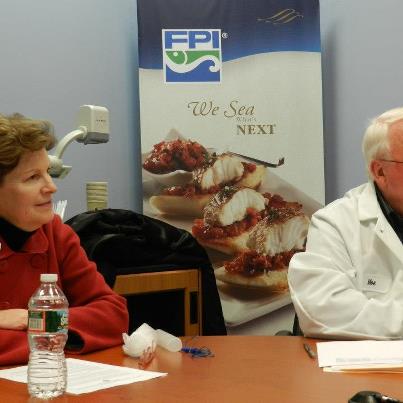 Photo: Senator Shaheen toured High Liner Foods in Portsmouth to discuss her bipartisan energy efficiency legislation and learn how the company has reduced its energy consumption by using energy efficient technology. Read more here  http://1.usa.gov/10fPDLt .