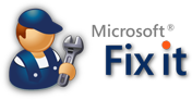 Microsoft Fix it Solution Center