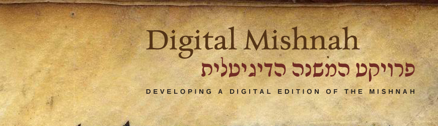 Digital Mishnah