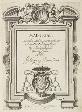 Madrigali di Luzzasco Luzzaschi per cantare, 1601.