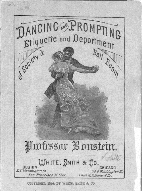 , Dancing and prompting, etiquette and deportment of