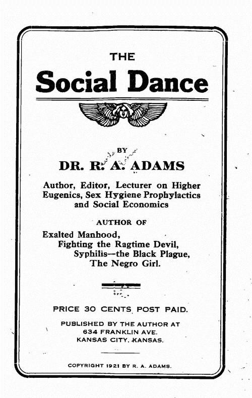 , The social dance,