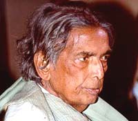 Image of Kaifi Azmi, 1925-2002 (photo credit: Brij Mahajan)