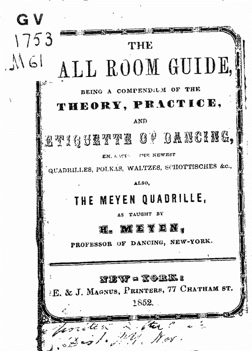 , The ball room guide, being a compendium of the the