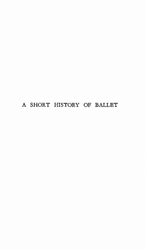 , A history of dancing.