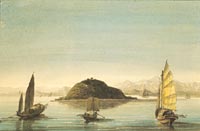 View of Green Island, Macau, 1844.