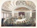 Interior View of the United States Senate, at Washington, D.C.